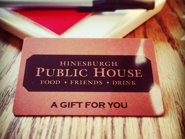 Public House gift card