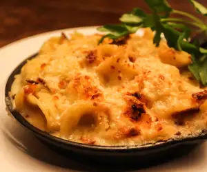 Baked pasta dish